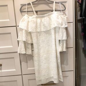 i.n. Girl size 14 lace off the shoulder dress
